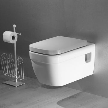 White Ceramic Wall Mount Toilet