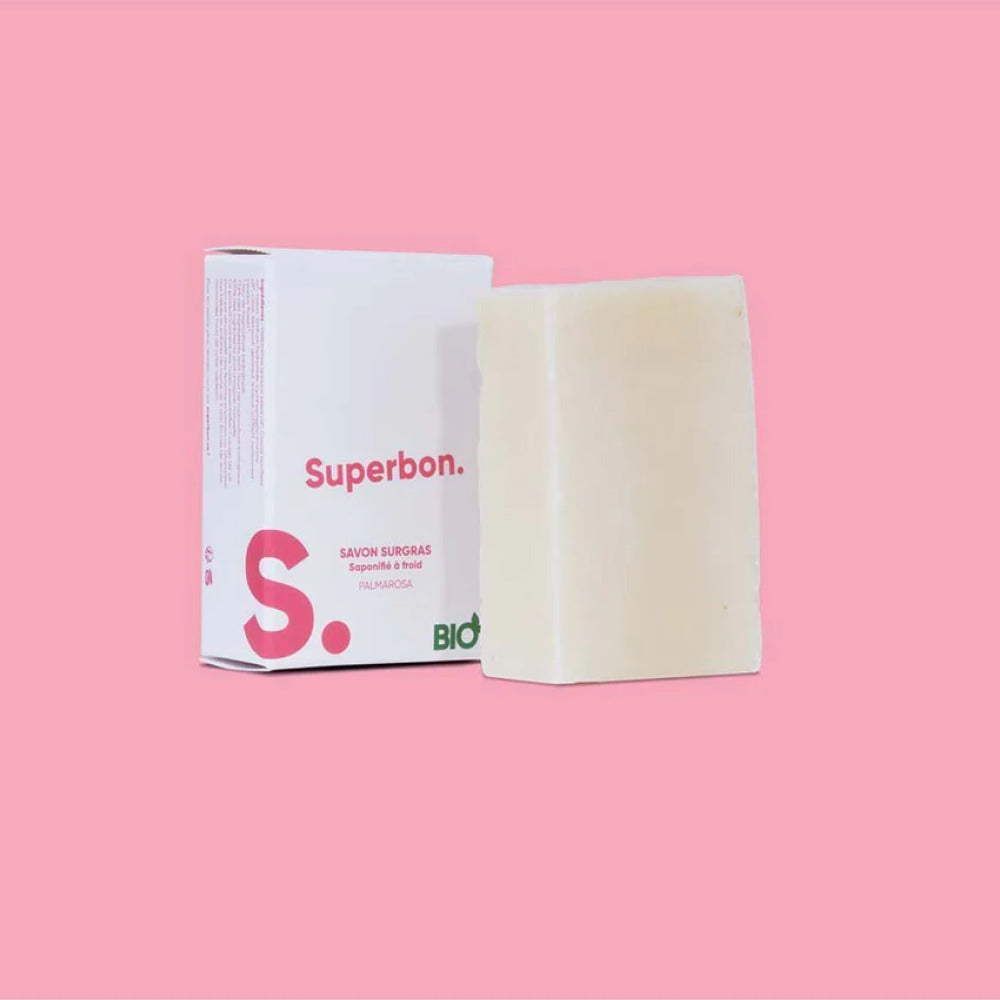 Savon surgras Bio au Palmarosa