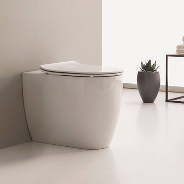 Round Ceramic Floor Toilet