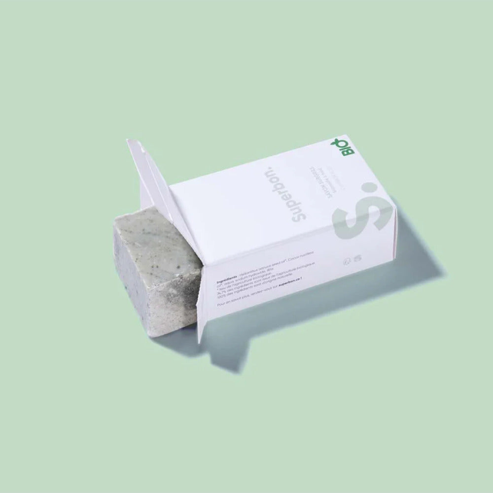 Savon surgras Bio à l'Argile Verte