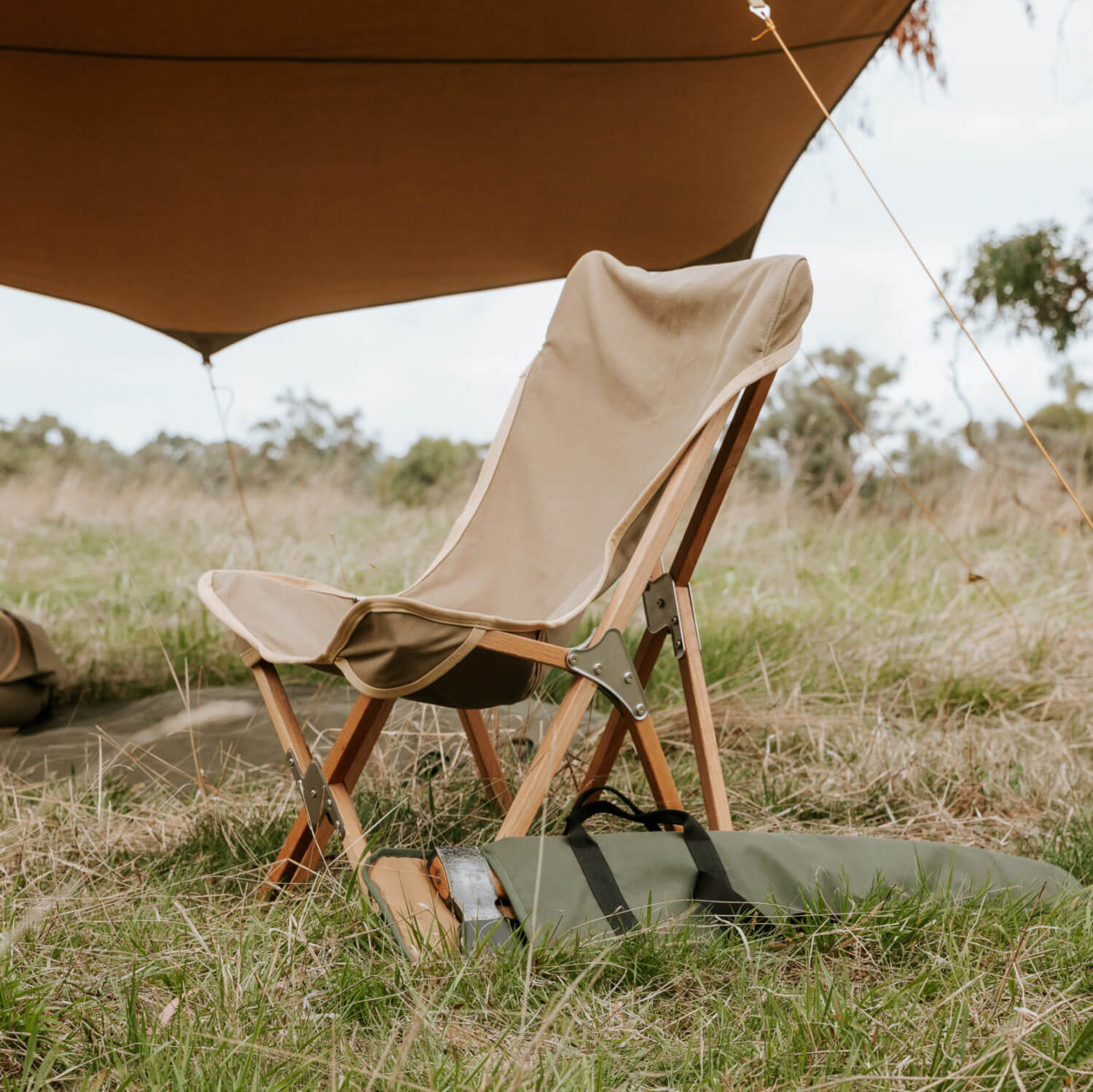 Homecamp Fenby Camp Chair – Desert Khaki