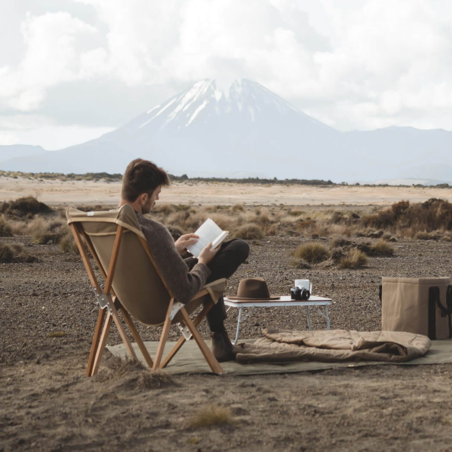 Homecamp Fenby Camp Chair – Desert Khaki