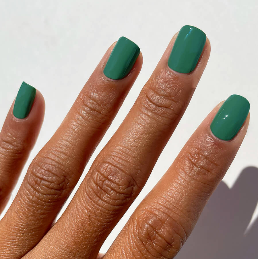 Matte Green Nail Polish