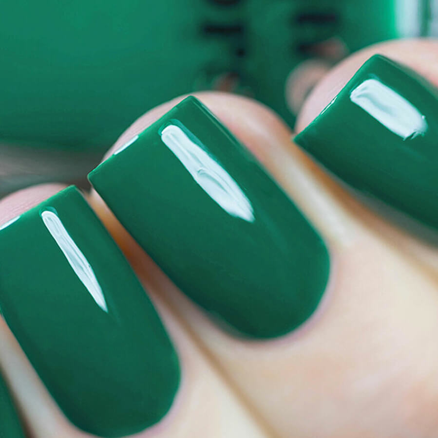 Matte Green Nail Polish