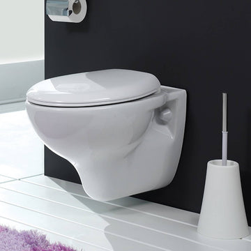 Round Ceramic Wall Mount Toilet