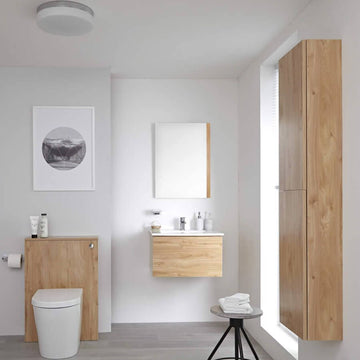 Golden Oak Vanity Unit