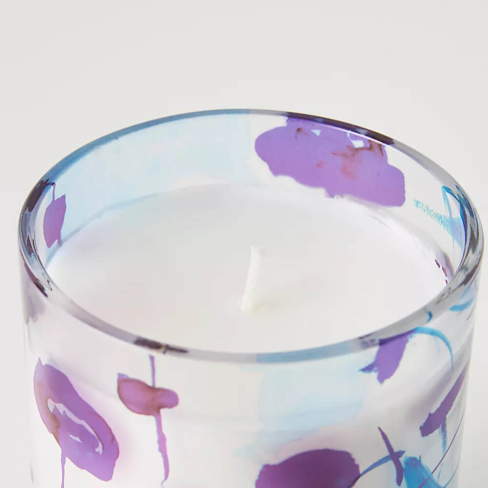 Colorful Glass Candle